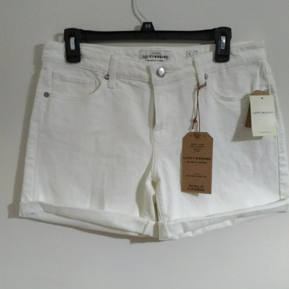 Women's Lucky Brand Jean white shorts